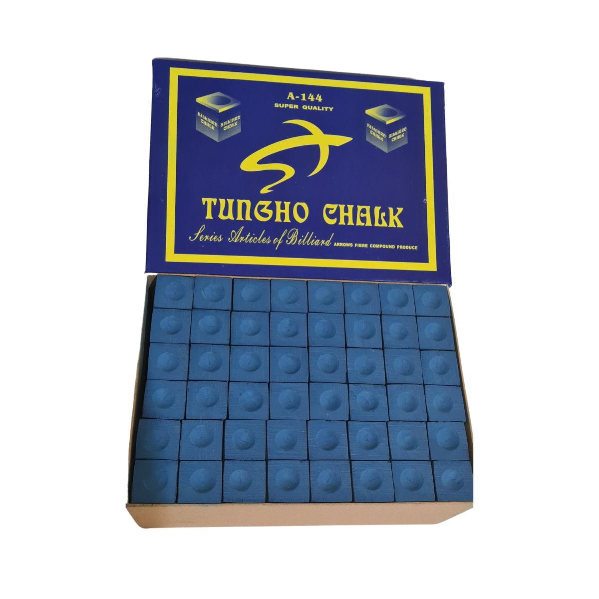 Tizas para Mesa de Billar Caja 144 piezas