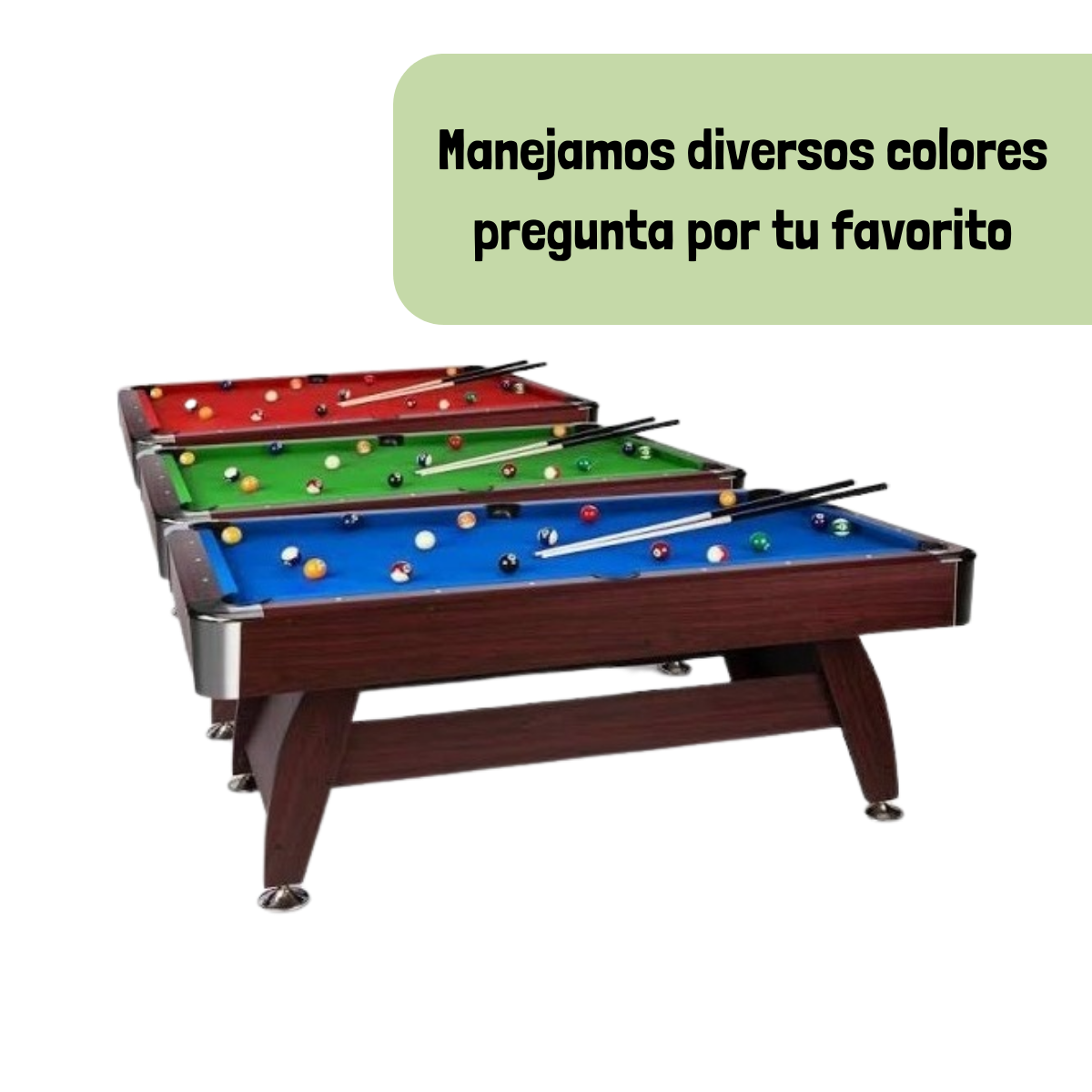 Paño para mesa de billar
